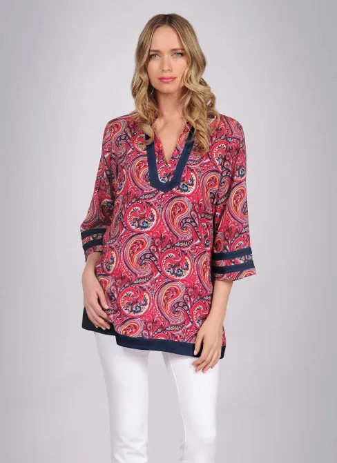 Tina 3/4 Sleeve Tunic - FINAL SALE