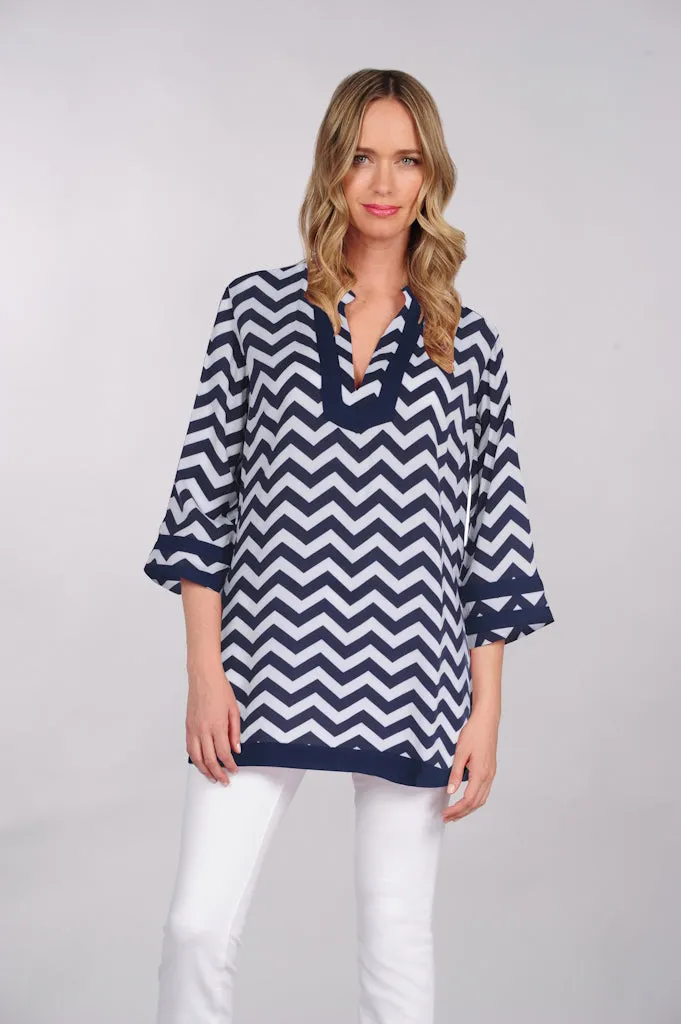Tina 3/4 Sleeve Tunic - FINAL SALE